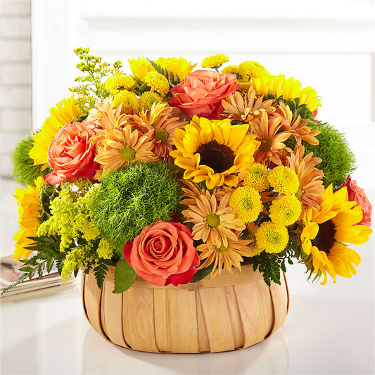 Harvest Sunflower Basket –  Hummelstown Flowers, Hummelstown PA