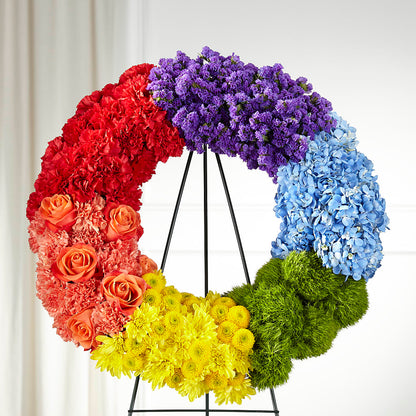 Circle of Love Wreath –  Hummelstown Flowers, Hummelstown PA