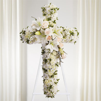 Spiritual Guidance Standing Spray –  Hummelstown Flowers, Hummelstown PA