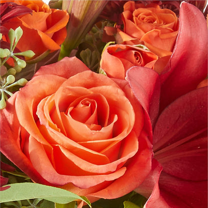 Crimson Leaves Bouquet –  Hummelstown Flowers, Hummelstown PA