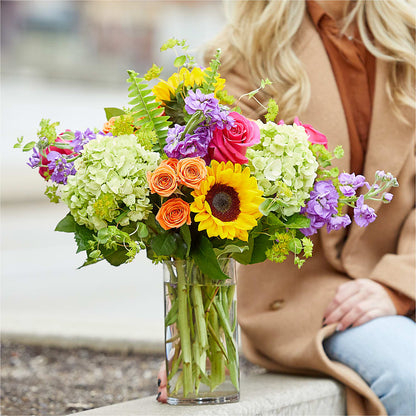 Vibrant Greetings Bouquet –  Hummelstown Flowers, Hummelstown PA