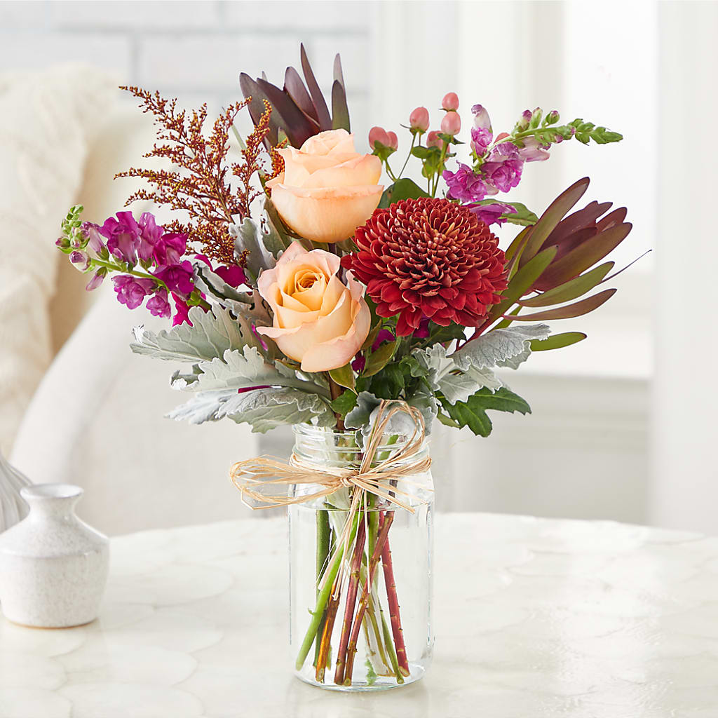Moody Hues Bouquet –  Hummelstown Flowers, Hummelstown PA