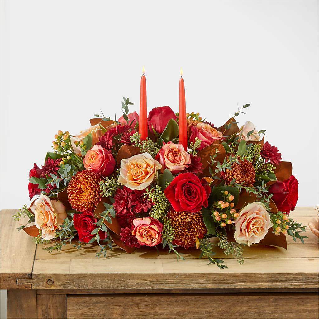 Gather Near Centerpiece –  Hummelstown Flowers, Hummelstown PA