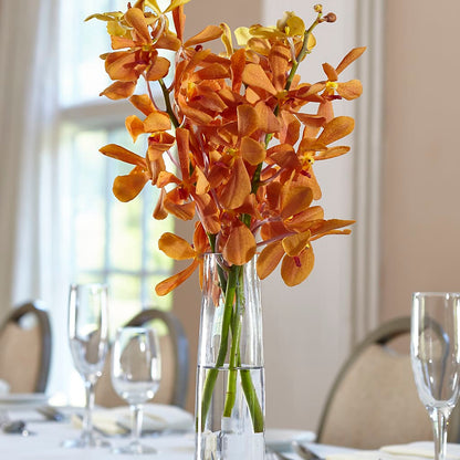 Orange Mokara Bud Vase –  Hummelstown Flowers, Hummelstown PA